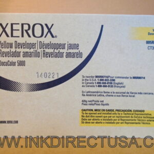 ORIGINAL XEROX (OEM) DC 5000 Yellow Developer 005R00714 5R714