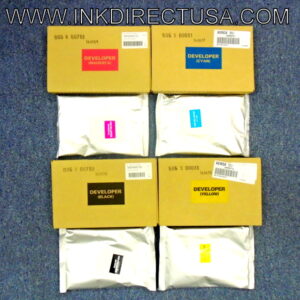 ORIGINAL XEROX (OEM) DC700 770 550 560 Developer Set 005R00730 005R00731 005R00732 005R00733