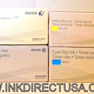 ORIGINAL XEROX (OEM) iGen3 Toner Set (CYMK) 006R01300 006R01301 006R01302 006R01303